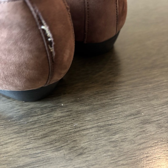 Vintage BP women  Dark Brown Suede Boots - Picture 8 of 9